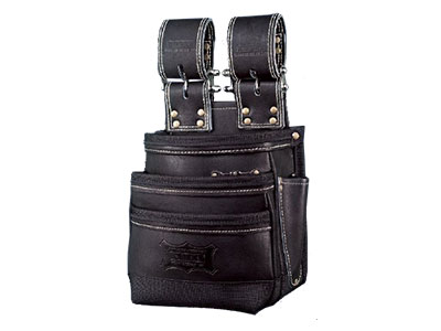 最高級硬式グローブ革チェーンタイプ 3段腰袋