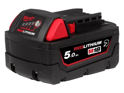 Milwaukee ミルウォーキーツールズ M18™ 5.0AH 耐環境バッテリー M18B5-CR JP