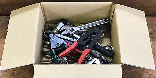 ハンドツール、無料回収