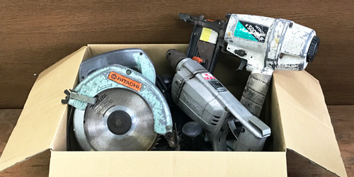 電動工具、500円買取