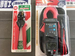 圧着ペンチ クランプメーター