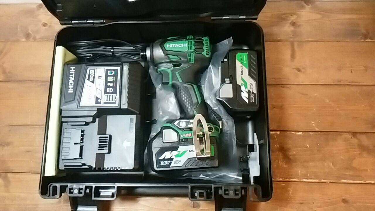 日立インパクトドライバーWH36DA2X