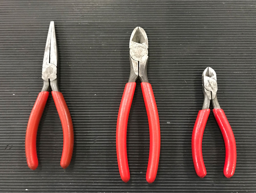 スナップオン ダイヤゴナルカッター ニードルノーズプライヤー