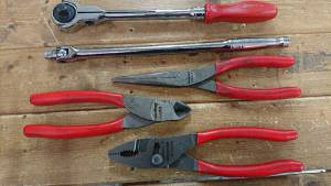 スナップオン プライヤー、ラチェットハンドル