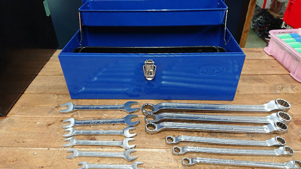 KTC工具箱 メガネレンチ オープンエンドレンチ