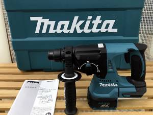 makita充電式ハンマドリルHR244DZK
