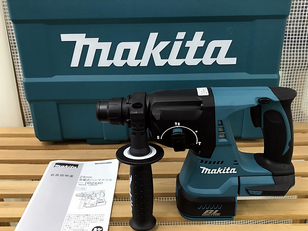 makita充電式ハンマドリルHR244DZK