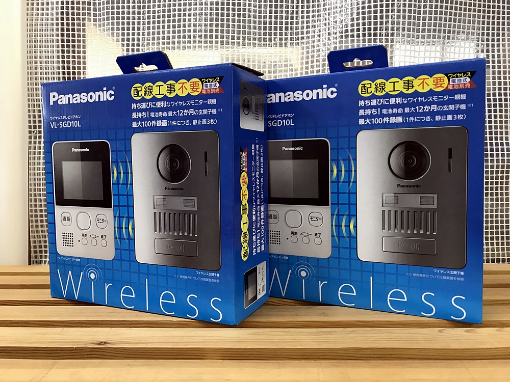Panasonic ワイヤレステレビドアホン VL-SGD10L