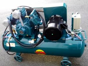 冨士コンプレッサー 小型往復空気圧縮機 FS-75LS 60Hz