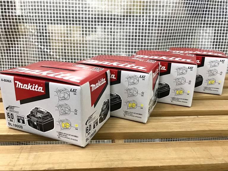 makita 純正バッテリー BL1860B 4個