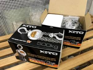 KITOチェーンブロックCX005 2台