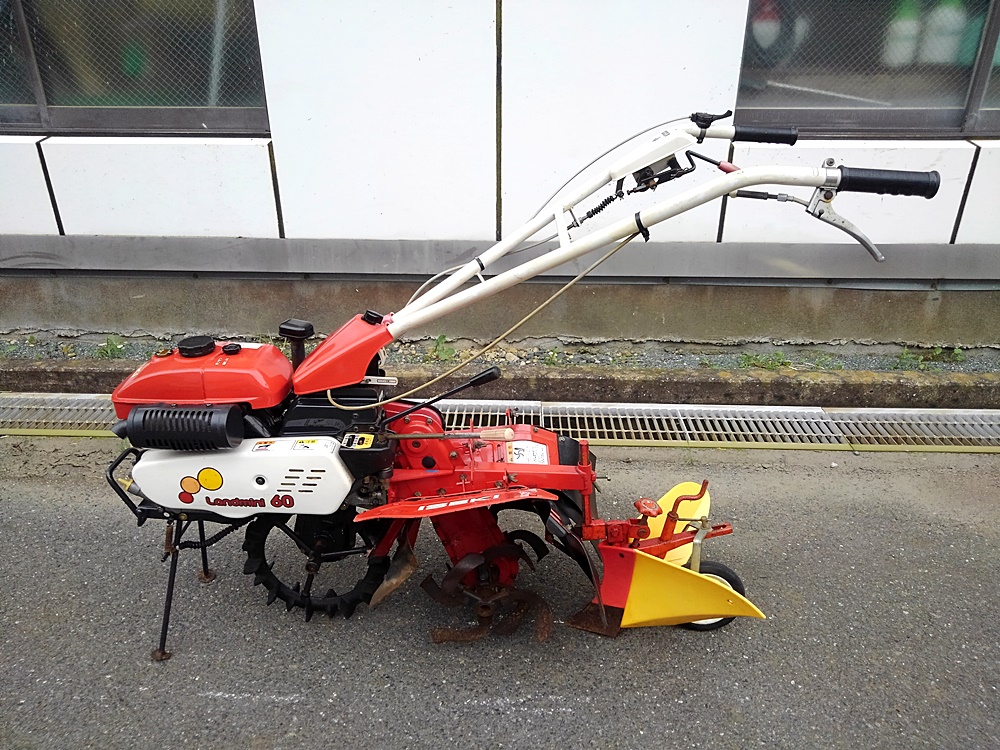 豊橋新栄店】◇ISEKI 井関農機 耕運機 SX60 畝立て付の中古品を出張