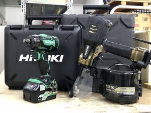 HiKOKI インパクトレンチ 釘打機 WR36DC(2XP) NV90HR2(S)