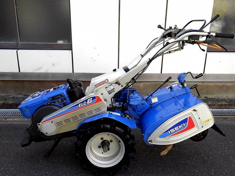 イセキ 耕運機 KLC6 農用トラクター 歩行型 ディーゼル スターター付