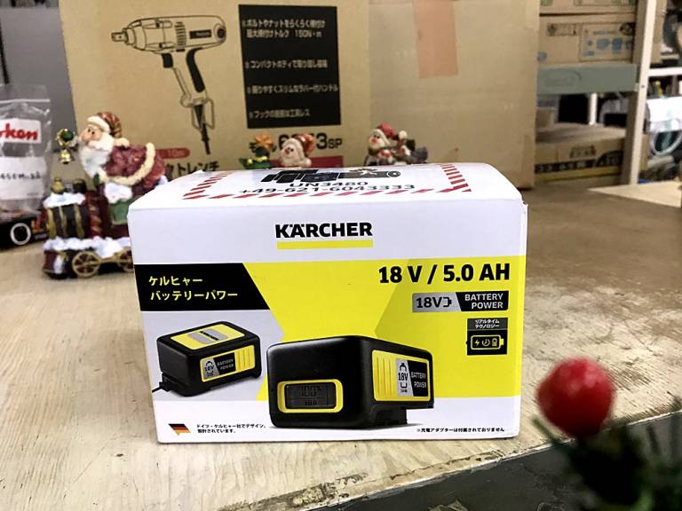 KÄRCHER ケルヒャー バッテリーパワー 18V / 5.0Ah