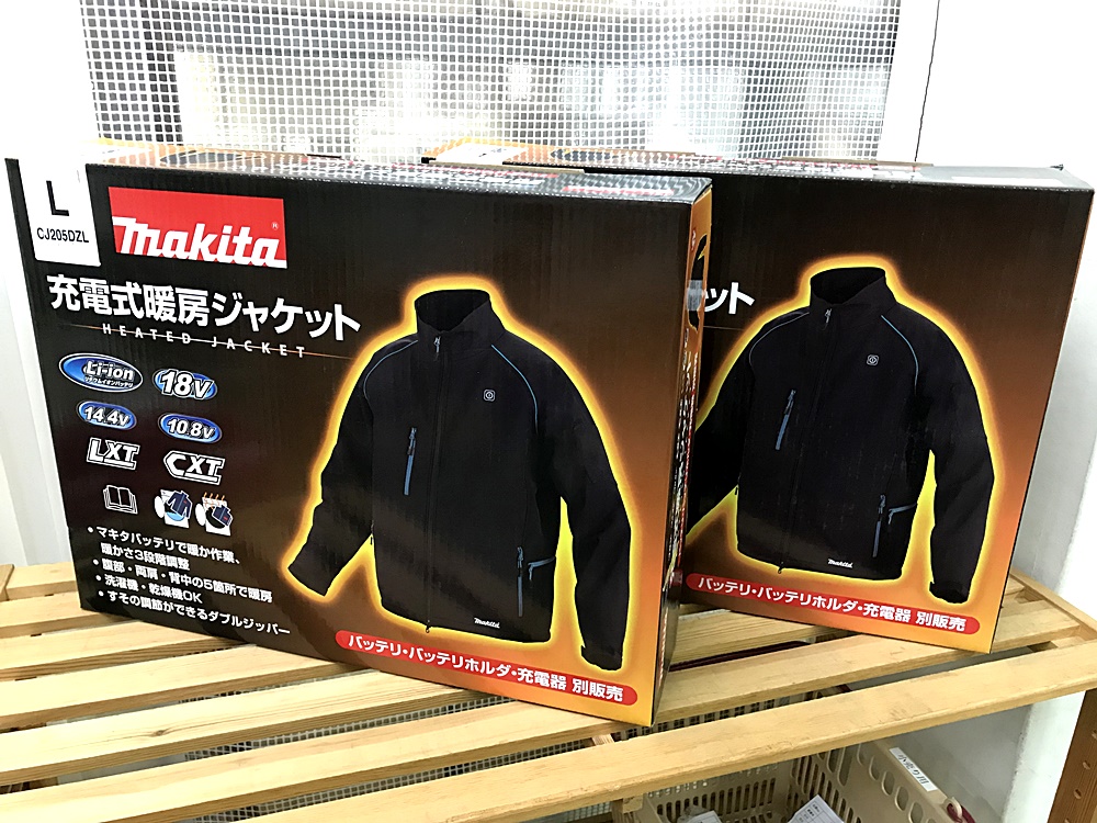 makita 充電式暖房ジャケット cj205dzl
