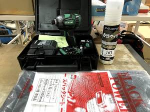 HiKOKI コードレスインパクトドライバー WH36DA