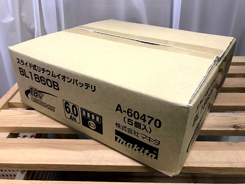 makita 純正バッテリー BL1860B