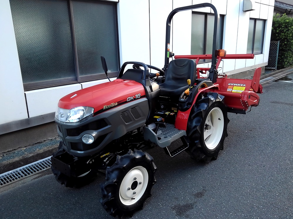 豊橋新栄店】◇YANMAR ヤンマー トラクター エコトラ GK16 4WDの中古品