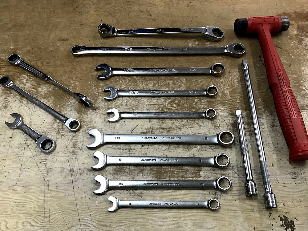 Snap-on eurotools スピードレンチなど