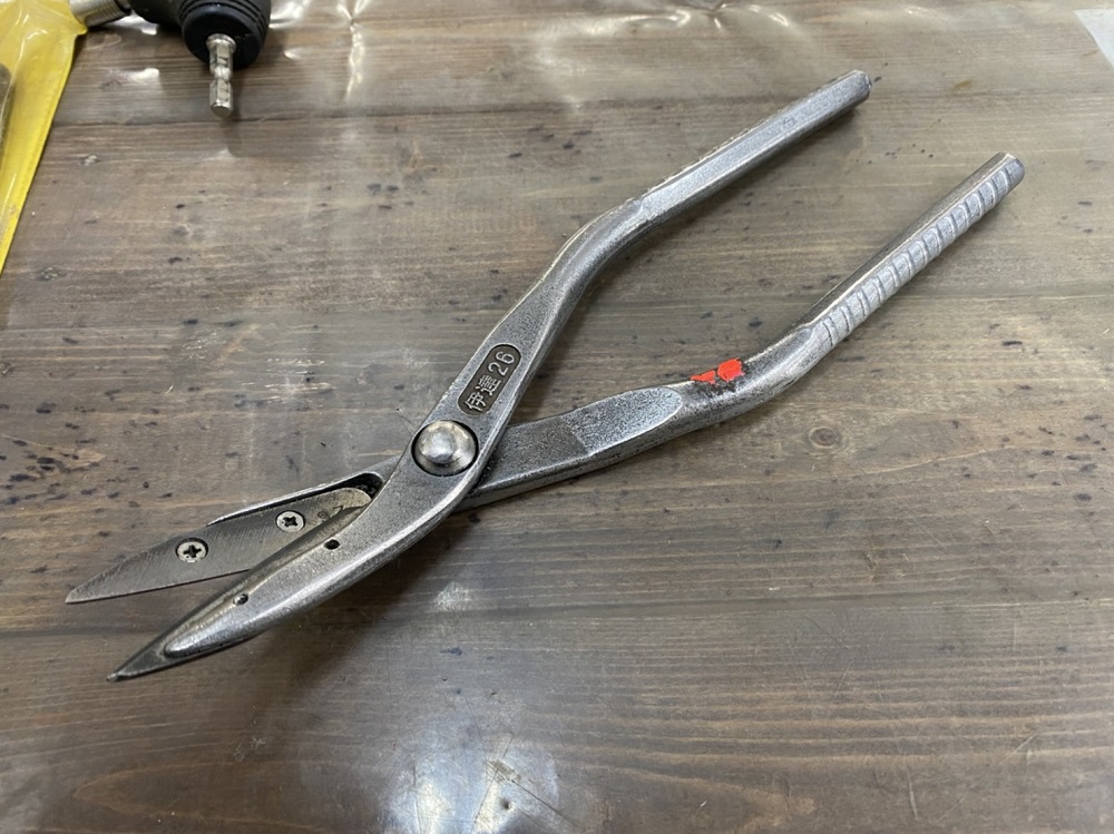 東北エスパル 金切鋏 板金ハサミ 伊達26