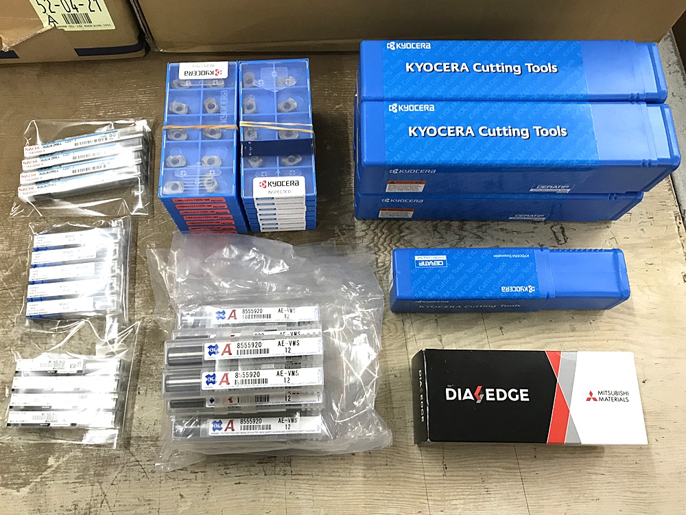 OSG オーエスジー 超硬防振型エンドミル AE-VMS 10など