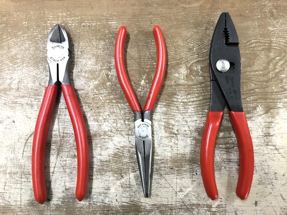 Snap-on オールドスナップオン 旧ロゴ ニッパー ペンチ プライヤー 87ACP 96ACP 47CP