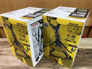 Tajima タジマ ハーネスGS 蛇腹 ダブルL2セット 黒L A1GSLJR-WL2BK