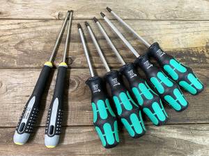 Wera ヴェラ ボールポイントエンド スクリュードライバー 352 5/32"x100mm 022905