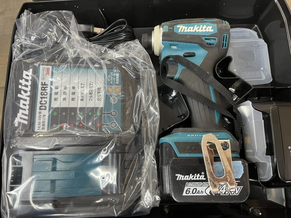 マキタ makita 充電式インパクトドライバー TD162DRGX 中古美品を現金買取りしました!