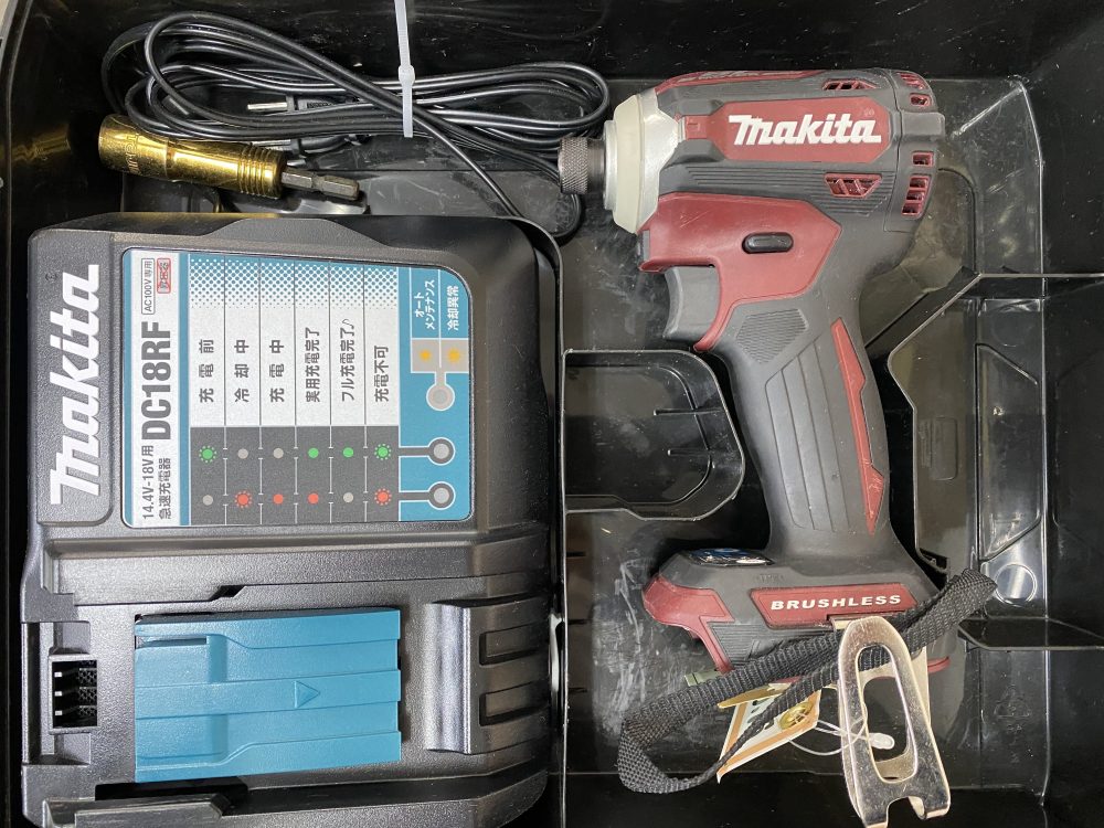 マキタ makita 充電式インパクトドライバ TD171 フルセット 中古品を現金買取りしました!