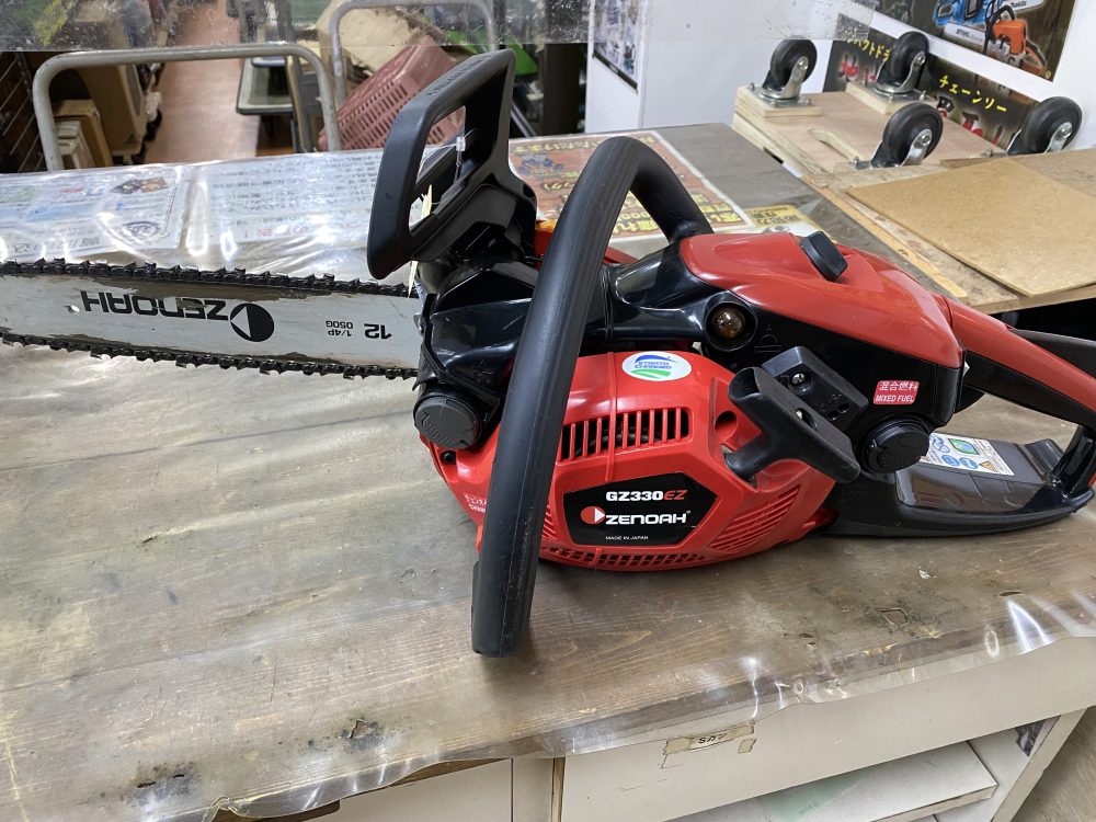 ゼノア ZENOAH エンジンチェンソー GZ330EZ 中古美品を現金買取りしました!