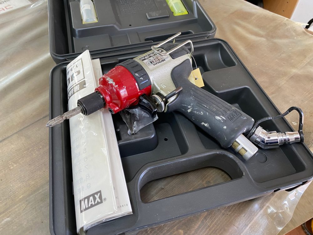 マックス MAX エアインパクトドライバ AD-ID700P 中古美品を現金買取りしました！
