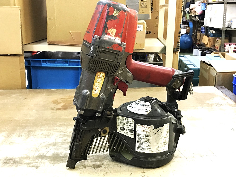 MAX マックス 90mm釘打機 スーパーネイラ HN-90