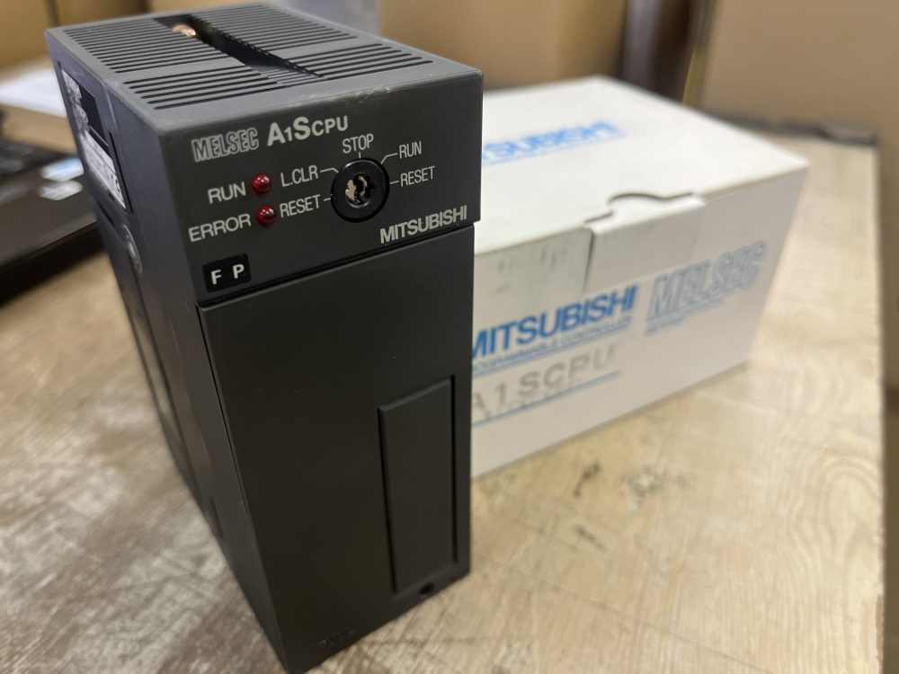 三菱電機 シーケンサ MELSEC CPUユニット A1SCPU 未使用品を宅配買取させて頂きました!