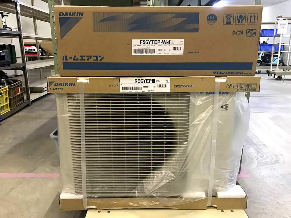 DAIKIN ダイキン Eシリーズ ルームエアコン S56YTEP-W(F56YTEP-W + R56YEP)