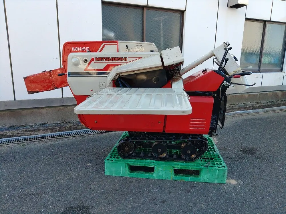 出張買取】三菱 脱穀機 ハーベスター MH40を出張買取させていただき