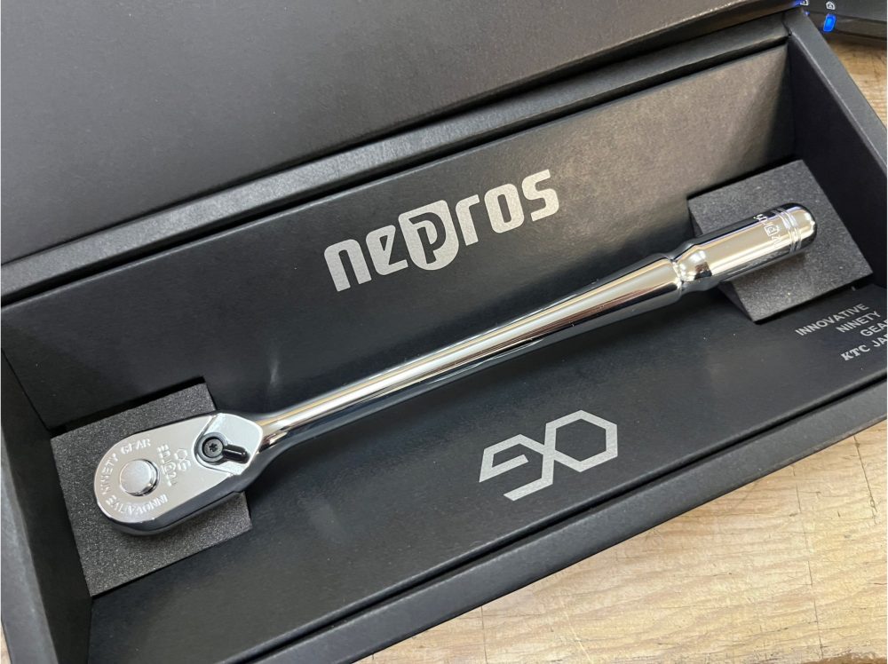 KTC ネプロス nepros 6.3sq. ロングラチェットハンドル NBR290L 新品未使用品を宅配買取させて頂きました!