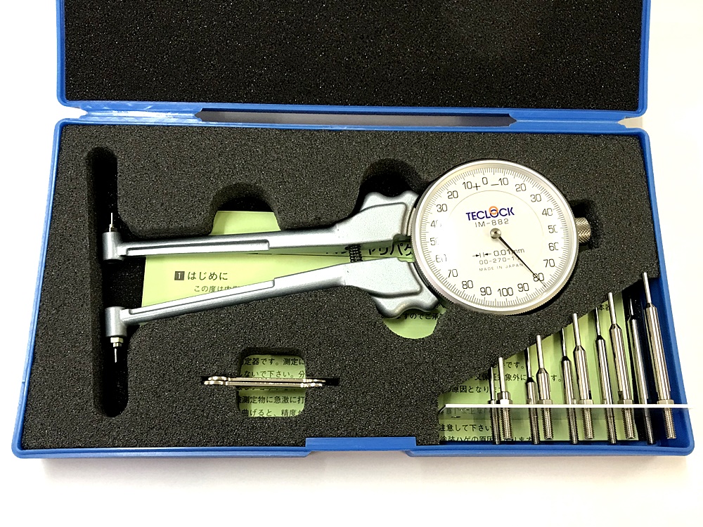 TECLOCK テクロック 内側ダイヤルキャリパゲージ IM-882