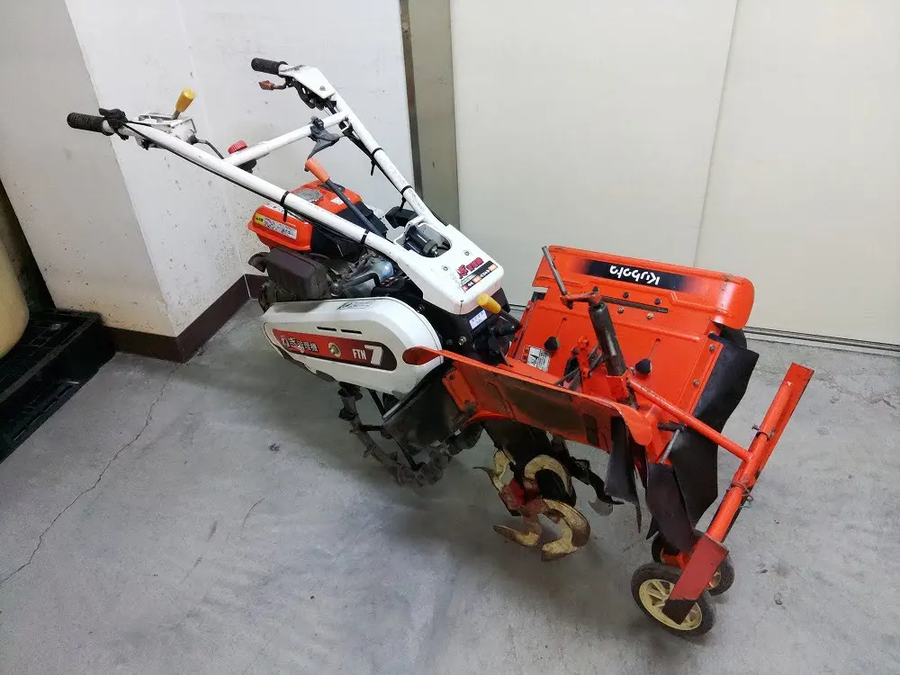 出張買取】クボタ 耕運機 FTN7 ネギ管理機を出張買取させていただき