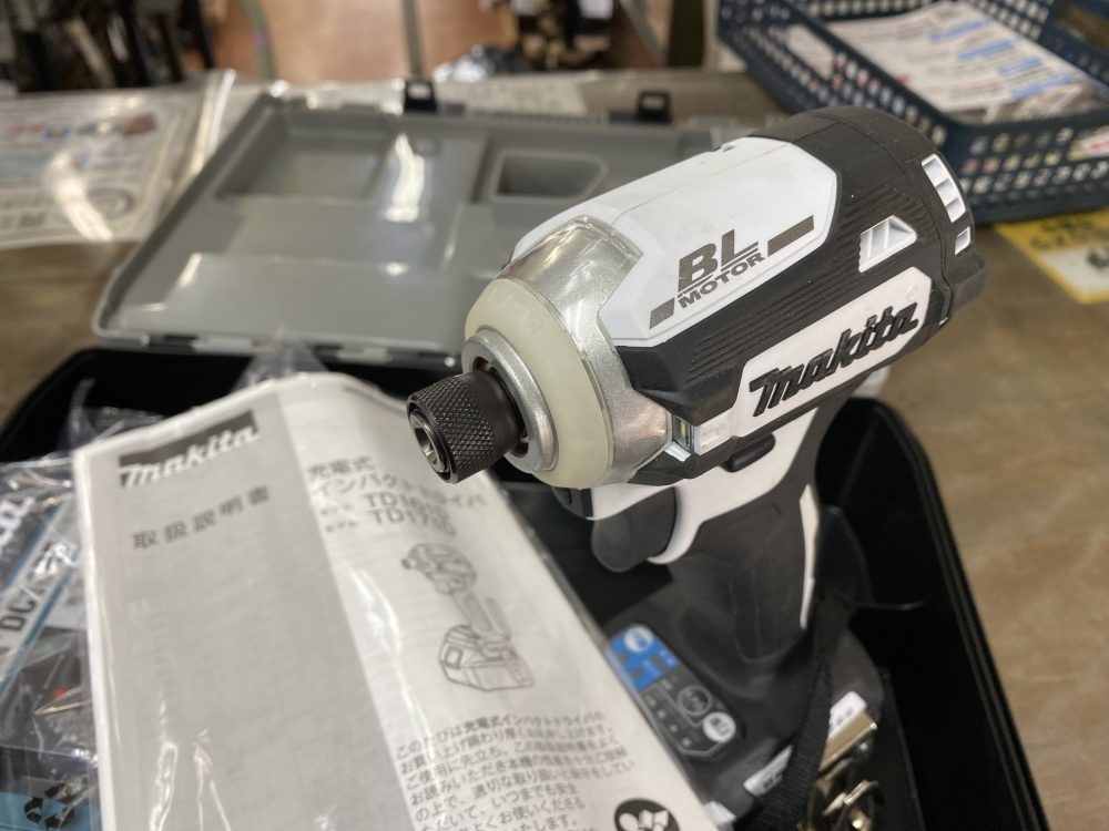 マキタ makita 充電式インパクトドライバ TD171D 中古美品を現金買取りしました！