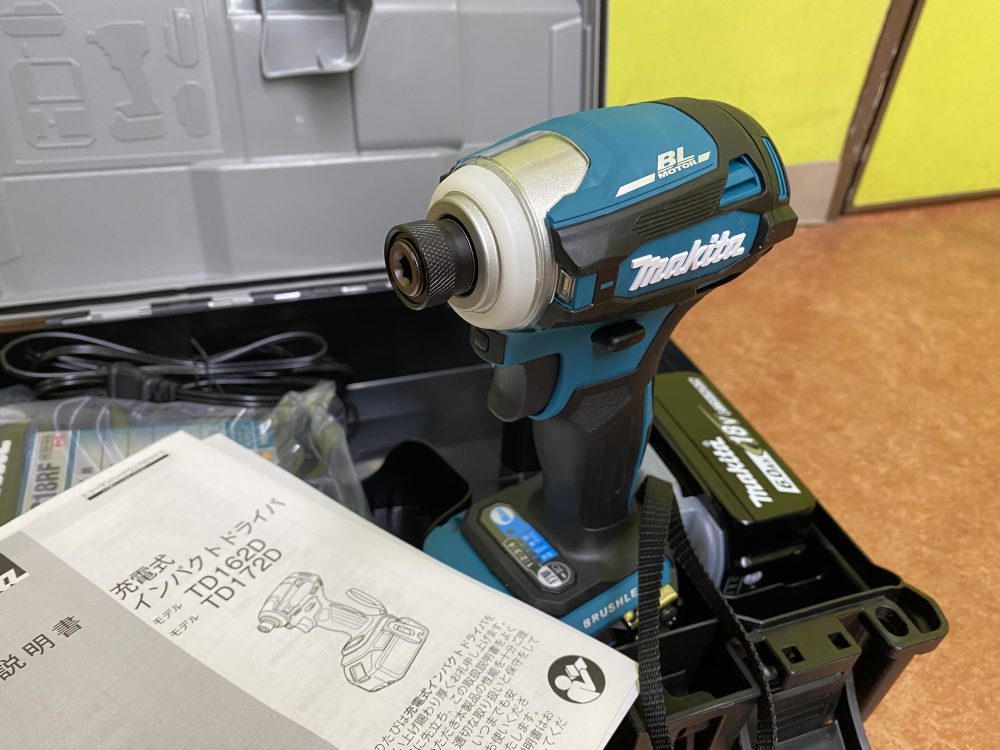 マキタ makita 充電式インパクトドライバ TD172D 新品未使用品を現金買取りしました！