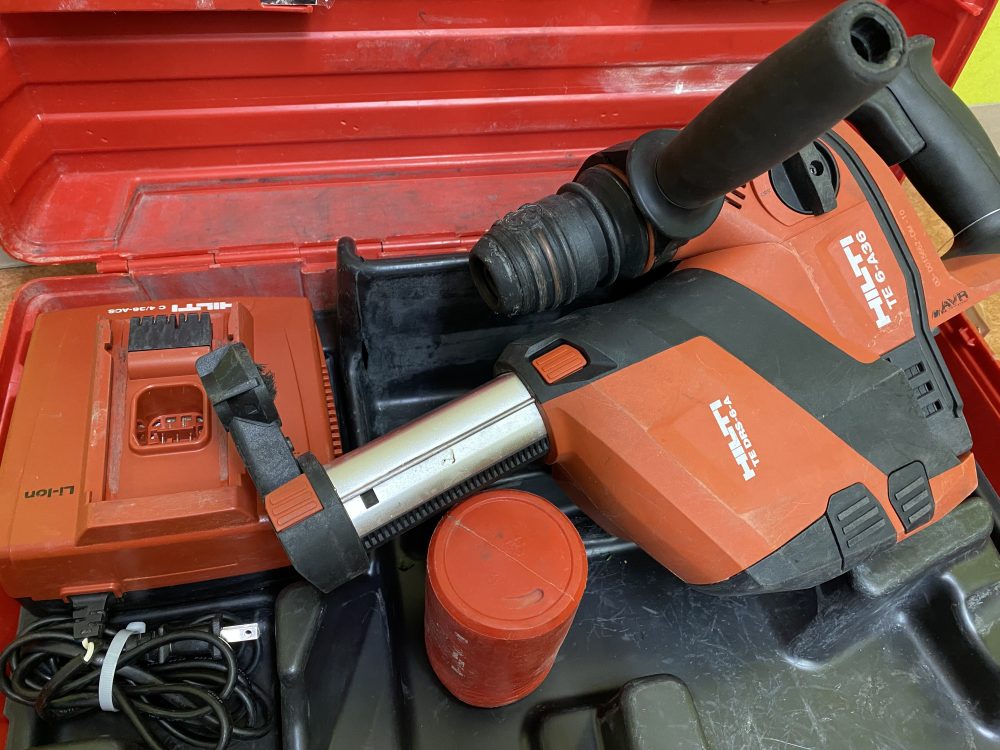ヒルティ HILTI 充電式ハンマドリル TE6-A36DRS 中古品を現金買取りしました！