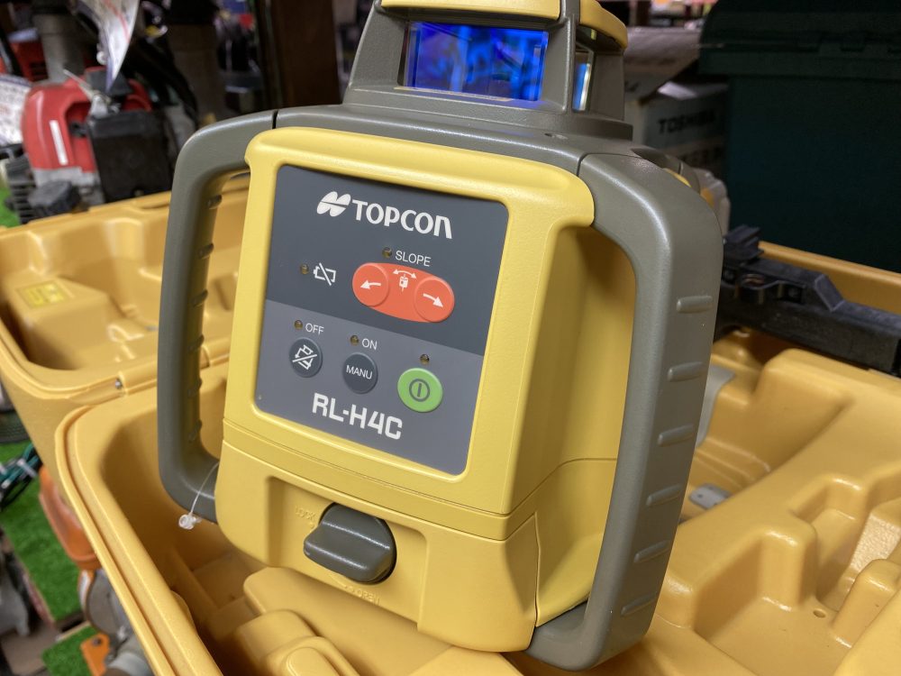 トプコン TOPCON ローティングレーザー RL-H4C 中古美品を現金買取りしました！