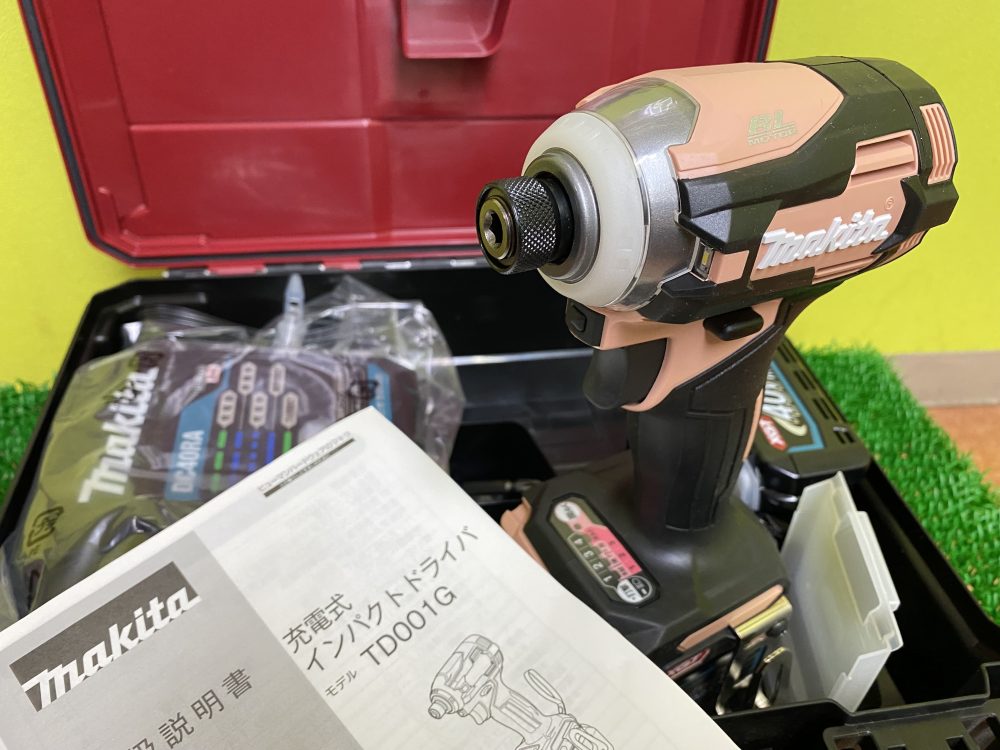 マキタ makita 充電式インパクトドライバ TD001GDX 限定色 FC 新品未使用品を現金買取りしました！