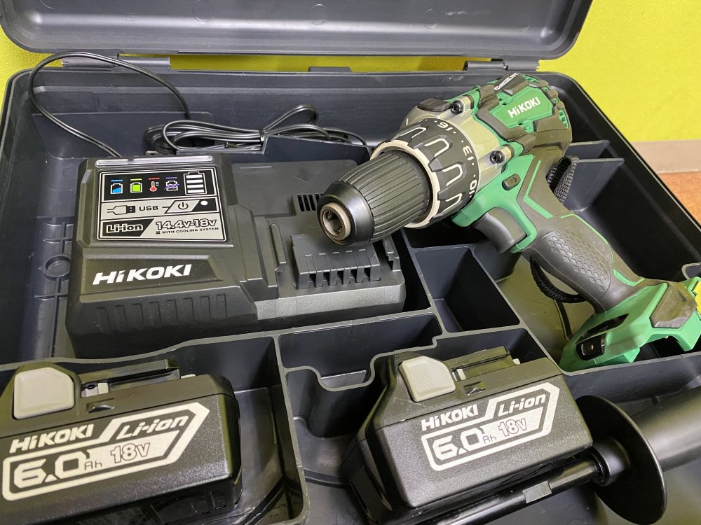 ハイコーキ HiKOKI コードレスドライバドリル DS18DBL2 中古美品を現金買取りしました！
