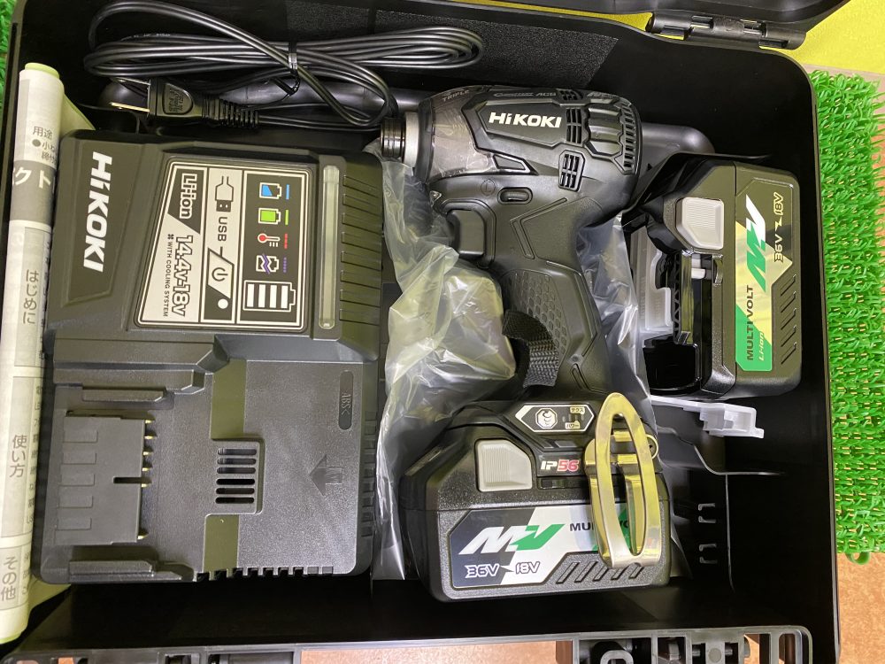ハイコーキ HiKOKI マルチボルト インパクトドライバ WH36DA2 新品未使用品を現金買取りしました!
