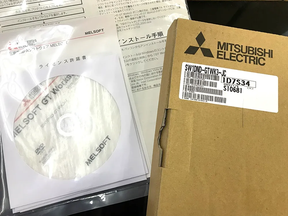 MITSUBISHI ELECTRIC 三菱電機 表示器画面作成ソフトウェア MELSOFT GT Works3 SW1DND-GTWK3-JC
