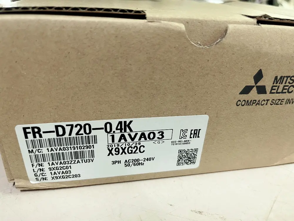 三菱電機 インバータ FR-D720-0.4K