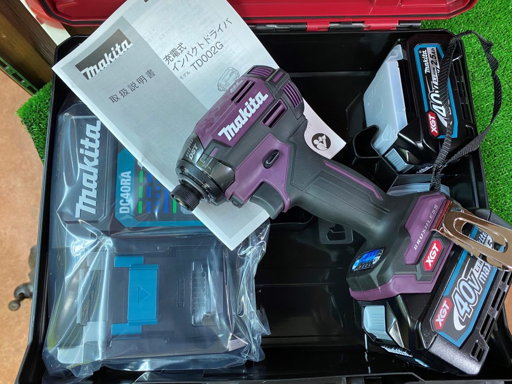 マキタ makita 充電式インパクトドライバ TD002G 新品未使用品を現金買取りしました!